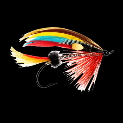 Reading a Salmon Pool fly pattern