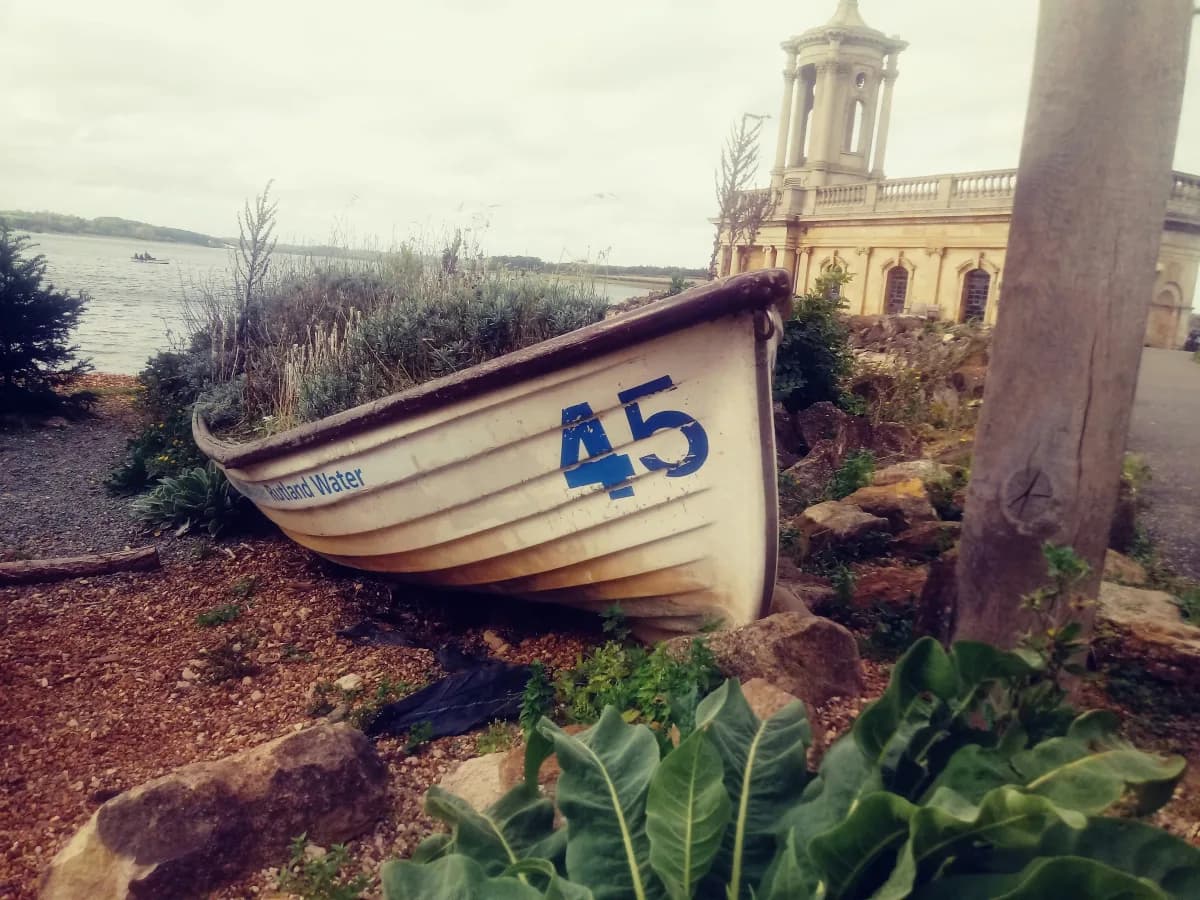 Boat on Rutland Water