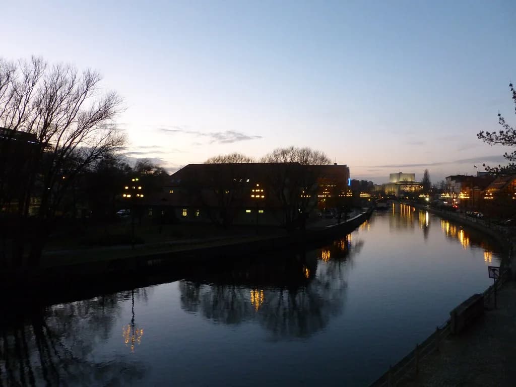 Brda — The river Brda