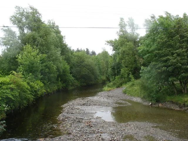The Afon Prysor, a Welsh upland stream, flowing near Trawsfynydd in Gwynedd