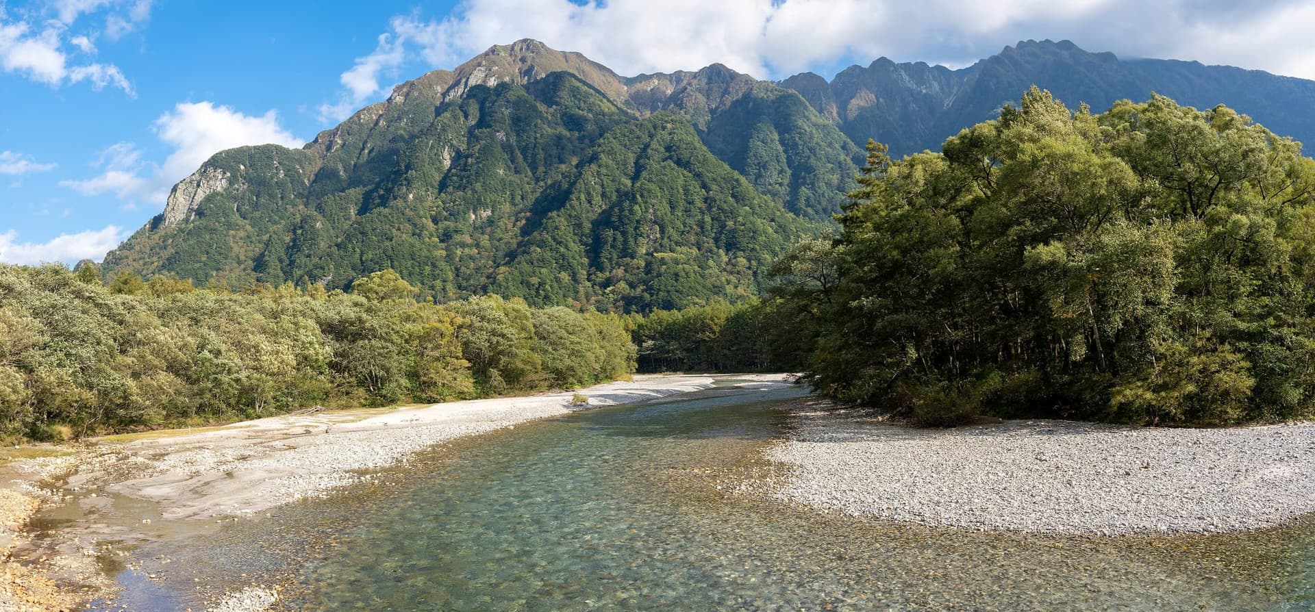 Japan Alps river