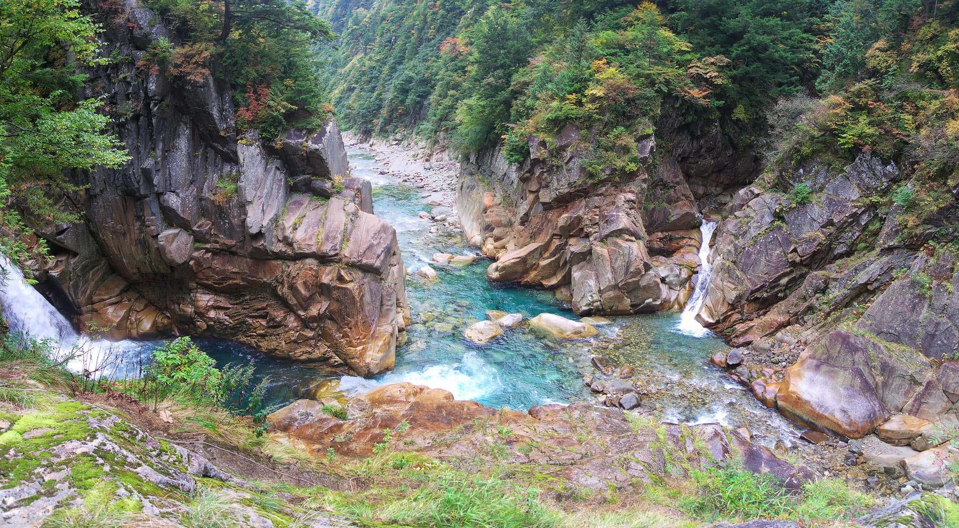 Jujikyo in Kurobe Gorge