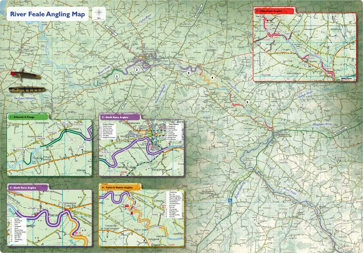 Cashen Fishing Map