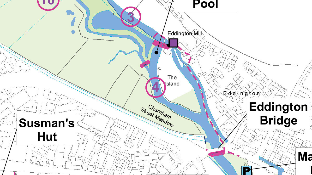 Beat 4 — Upstream of Eddington Bridge — beat map section