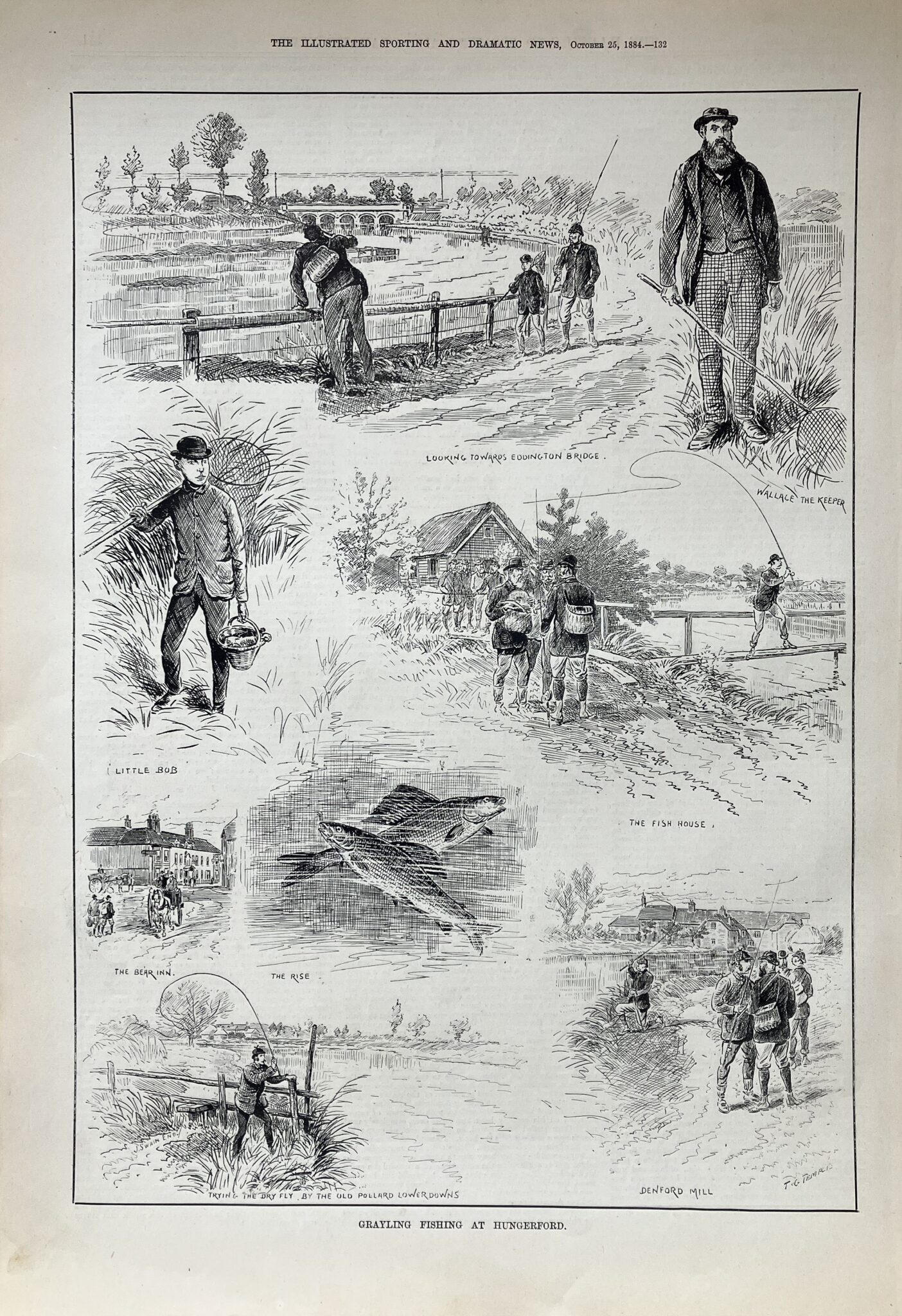 Grayling fishing at Hungerford