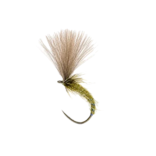 Olive Shuttlecock Emerger